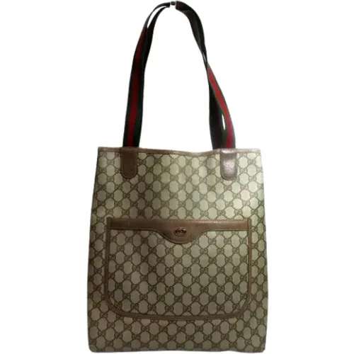 Pre-owned Tote Bags, female, , Size: ONE SIZE Pre-owned Leather gucci-bags - Gucci Vintage - Modalova