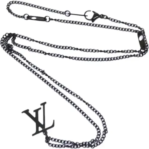 Pre-owned Metal necklaces , unisex, Sizes: ONE SIZE - Louis Vuitton Vintage - Modalova