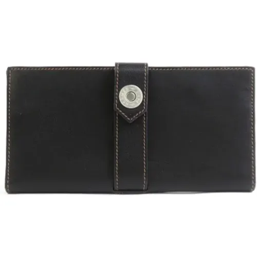 Pre-owned Leather wallets , male, Sizes: ONE SIZE - Hermès Vintage - Modalova