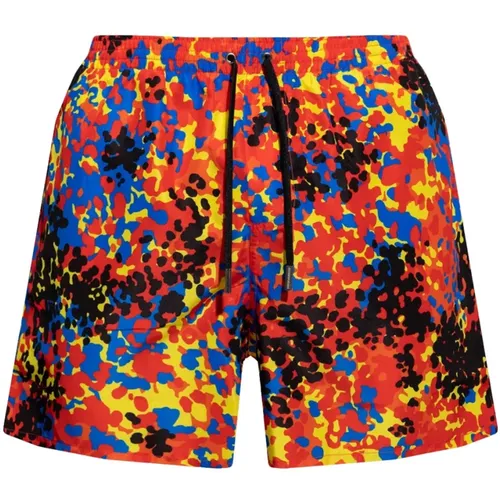 Swim Shorts with Logo , male, Sizes: 2XL, M - Dsquared2 - Modalova