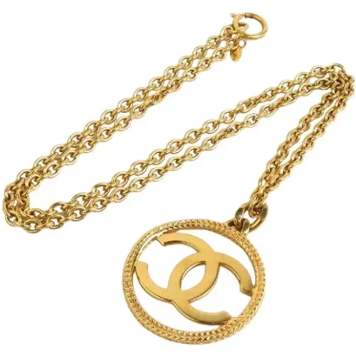 Pre-owned Metal chanel-jewelry , female, Sizes: ONE SIZE - Chanel Vintage - Modalova