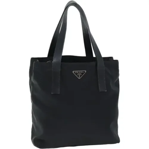 Pre-owned Tote Bags, female, , Size: ONE SIZE Pre-owned Nylon handbags - Prada Vintage - Modalova