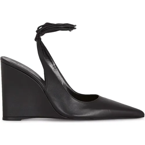 Wedges, female, , Size: 10 US Elevate Your Shoe Game with Wedge Heel Shoes - By FAR - Modalova