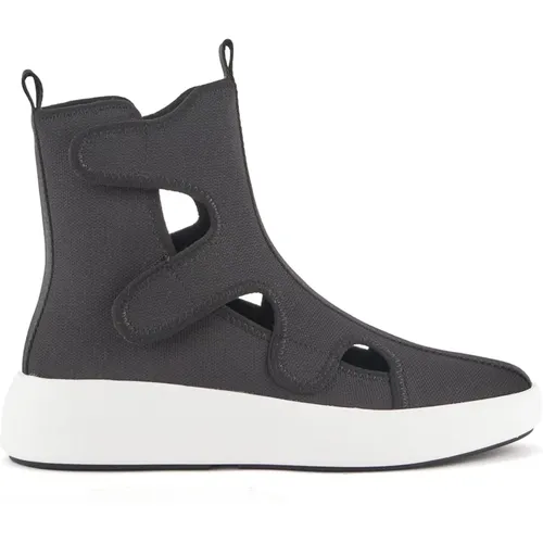 Grafischer Gewebter High Top Sneaker , Herren, Größe: 43 EU - United Nude - Modalova