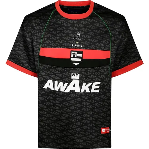 T-Shirts, male, , Size: L Performance Sports Jersey Top - Awake NY - Modalova