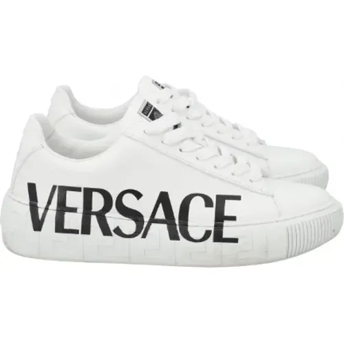 Pre-owned Sneakers, female, , Size: 8 1/2 US Pre-owned Fabric sneakers - Versace Pre-owned - Modalova