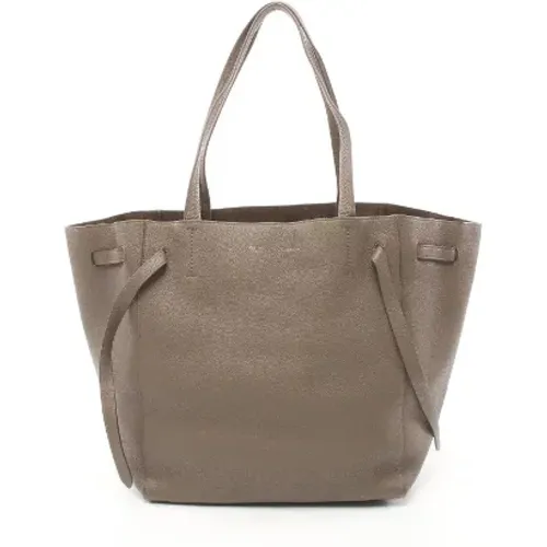 Pre-owned Tote Bags, female, , Size: ONE SIZE Pre-owned Leather celine-bags - Celine Vintage - Modalova