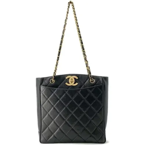 Pre-owned Leather chanel-bags , female, Sizes: ONE SIZE - Chanel Vintage - Modalova