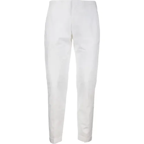 Slim-fit Trousers , male, Sizes: W36, W34 - Fay - Modalova