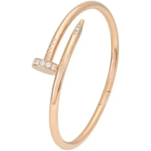 Pre-owned Jewellery, female, , Size: ONE SIZE Pre-owned Rose Gold bracelets - Cartier Vintage - Modalova