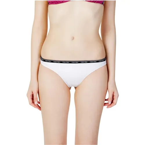 Weiß Einfache Strandbekleidung Frühling/Sommer , Damen, Größe: M - Calvin Klein Jeans - Modalova