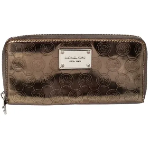 Pre-owned Wallets, female, , Size: ONE SIZE Pre-owned Leather wallets - Michael Kors Pre-owned - Modalova