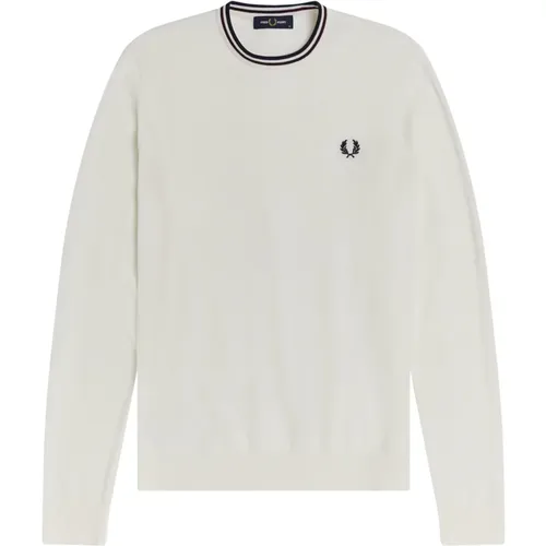 Oversized Knit Sweater , male, Sizes: XL, XS - Fred Perry - Modalova