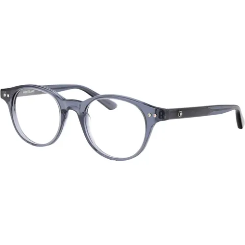 Stylish Optical Glasses Mb0255O , male, Sizes: 49 MM - Montblanc - Modalova