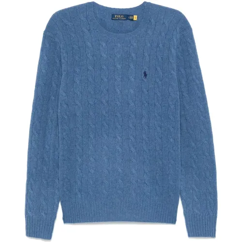 Geflochtener Kaschmirwolle Halskette Pullover - Ralph Lauren - Modalova