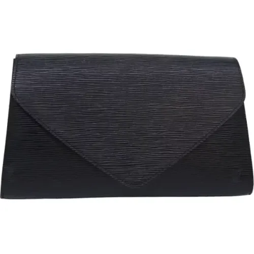 Pre-owned Leather clutches , female, Sizes: ONE SIZE - Louis Vuitton Vintage - Modalova