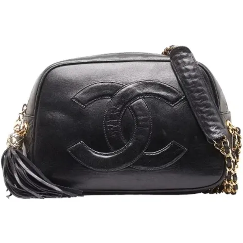 Pre-owned Leather shoppers , female, Sizes: ONE SIZE - Chanel Vintage - Modalova
