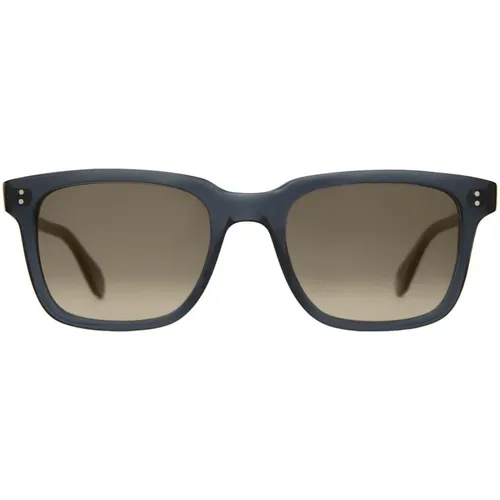 Palladium SUN Sunglasses Navy/Olive Gradient , unisex, Sizes: 49 MM - Garrett Leight - Modalova
