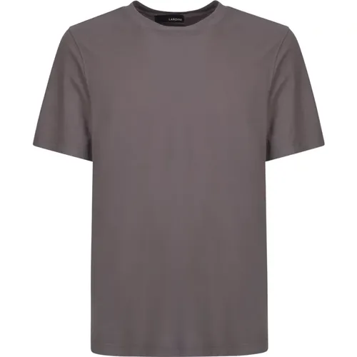 Crew Neck T-Shirt , male, Sizes: XL, 3XL - Lardini - Modalova