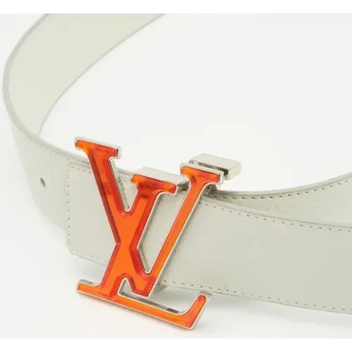 Pre-owned Leather belts , male, Sizes: ONE SIZE - Louis Vuitton Vintage - Modalova