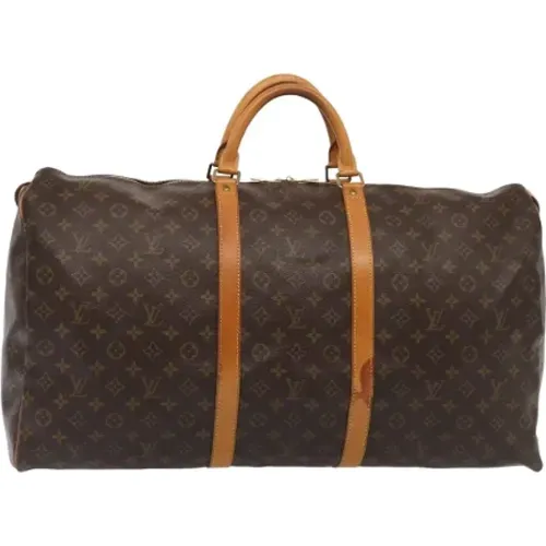 Pre-owned Weekend Bags, female, , Size: ONE SIZE Pre-owned Canvas louis-vuitton-bags - Louis Vuitton Vintage - Modalova