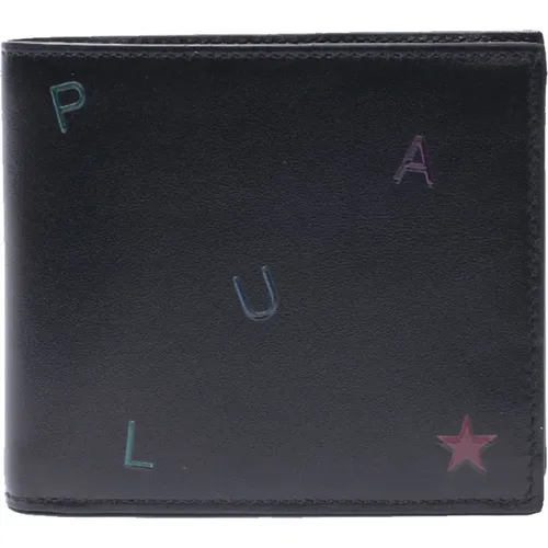 Embossed Letters Billfold , male, Sizes: ONE SIZE - Paul Smith - Modalova