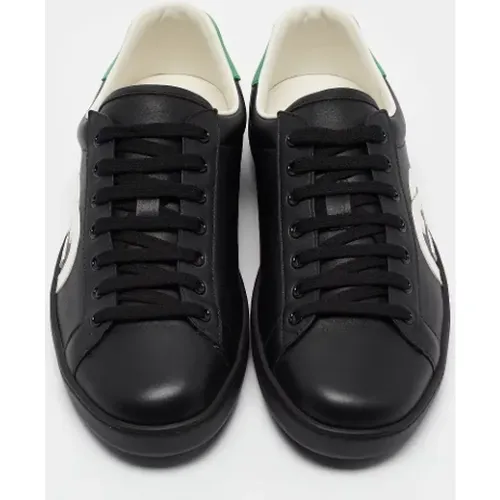 Pre-owned Leder sneakers - Gucci Vintage - Modalova