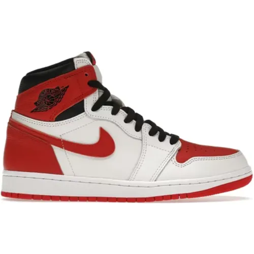 Sneakers, male, , Size: 7 1/2 US Chicago Heritage Retro High Top Sneaker - Jordan - Modalova