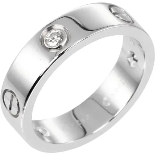 Pre-owned Jewellery, male, , Size: ONE SIZE Pre-owned Metal rings - Cartier Vintage - Modalova