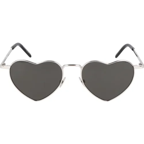 Unregelmäßige Metallrahmen Sonnenbrille SL 301 , unisex, Größe: 52 MM - Saint Laurent - Modalova