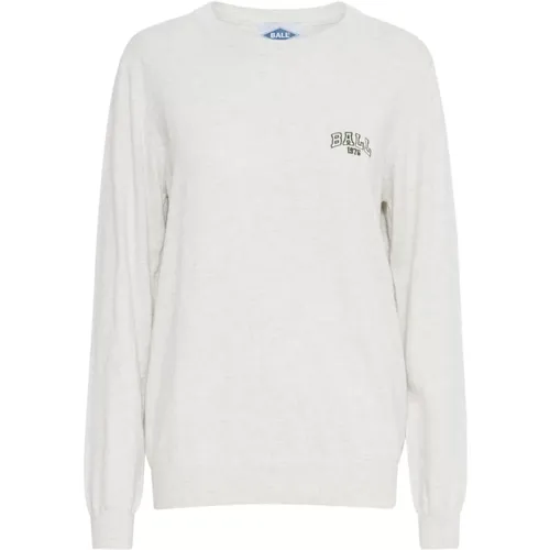 White Knit Wear Sweater , female, Sizes: S, L, XL, XS, M - Ball - Modalova