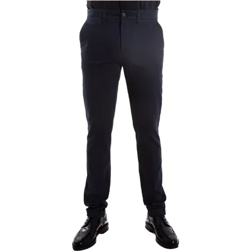Cotton Gabardine Chino Suit Trousers , male, Sizes: 4XL - Harmont & Blaine - Modalova