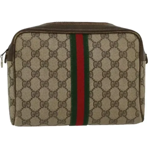 Pre-owned Canvas gucci-bags , female, Sizes: ONE SIZE - Gucci Vintage - Modalova