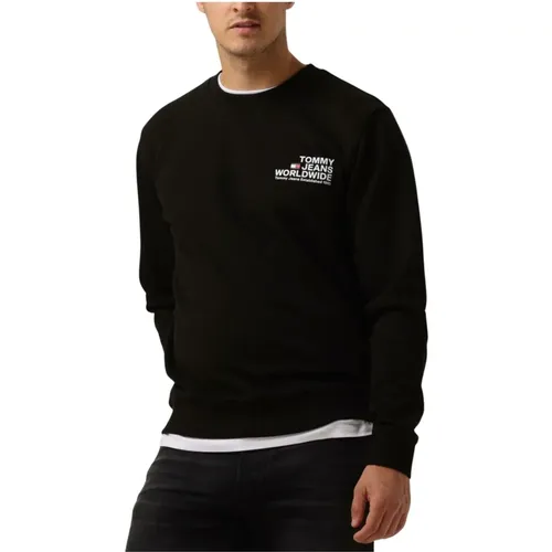 Herren Grafik Crew Pullover - Tommy Jeans - Modalova