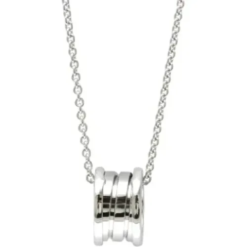 Pre-owned Jewellery, female, , Size: ONE SIZE Pre-owned Silver necklaces - Bvlgari Vintage - Modalova