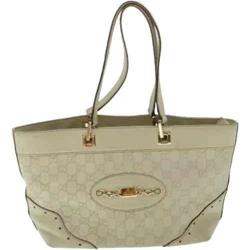 Pre-owned Shoulder Bags, female, , Size: ONE SIZE Pre-owned Canvas gucci-bags - Gucci Vintage - Modalova