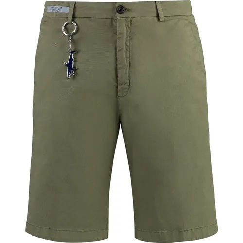 Cotton bermuda shorts , male, Sizes: S, XL - PAUL & SHARK - Modalova