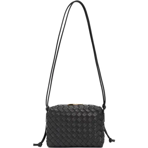 Leather Shoulder Bag , female, Sizes: ONE SIZE - Bottega Veneta - Modalova