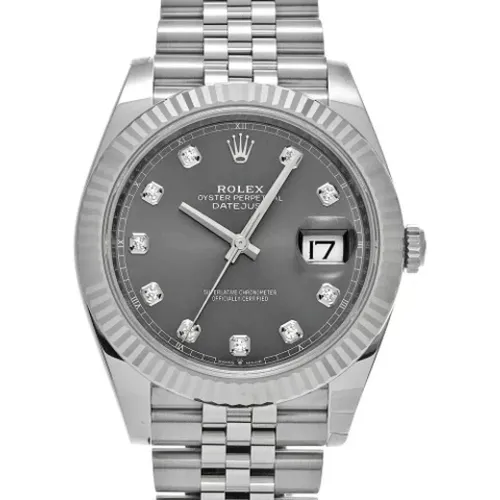 Pre-owned White Gold watches , female, Sizes: ONE SIZE - Rolex Vintage - Modalova