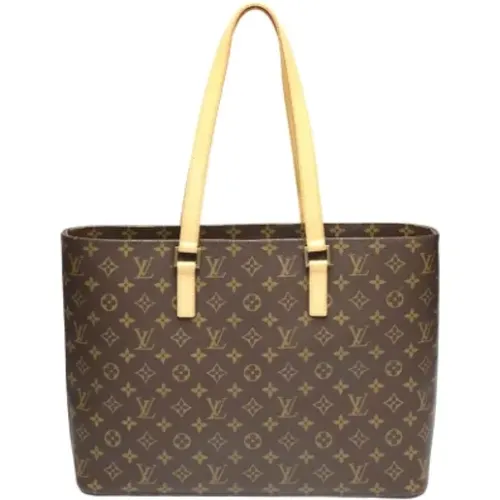 Pre-owned Tote Bags, female, , Size: ONE SIZE Pre-owned Canvas totes - Louis Vuitton Vintage - Modalova