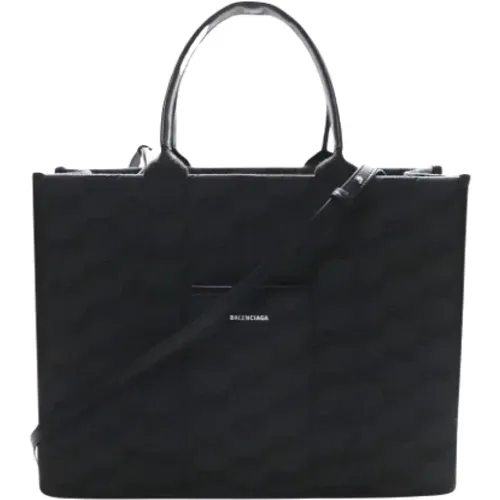 Pre-owned Tote Bags, female, , Size: ONE SIZE Pre-owned Canvas balenciaga-bags - Balenciaga Vintage - Modalova