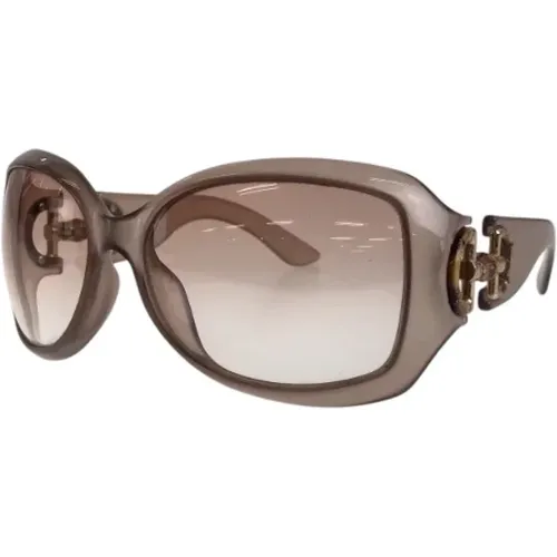 Pre-owned Accessories, female, , Size: ONE SIZE Pre-owned Plastic sunglasses - Gucci Vintage - Modalova