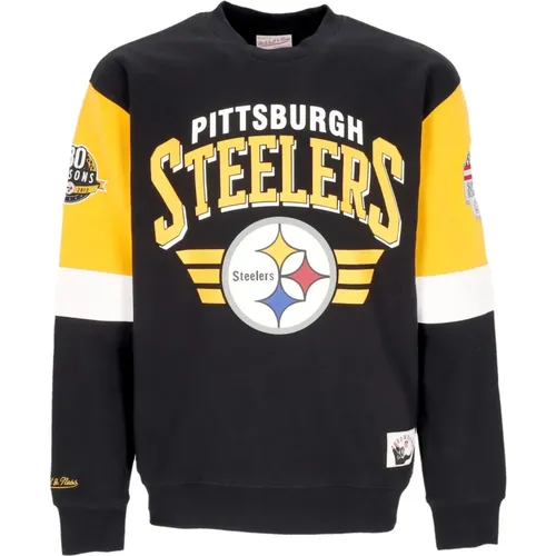 Pittsburgh Steelers Crewneck Sweatshirt - Mitchell & Ness - Modalova