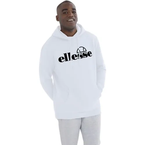 Weiße Oodia Oh Hoody Kapuzenpullover , Herren, Größe: 2XL - Ellesse - Modalova