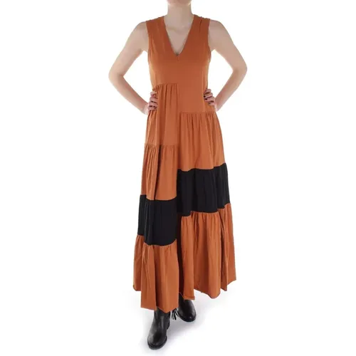 Long Dress , female, Sizes: XS - Manila Grace - Modalova