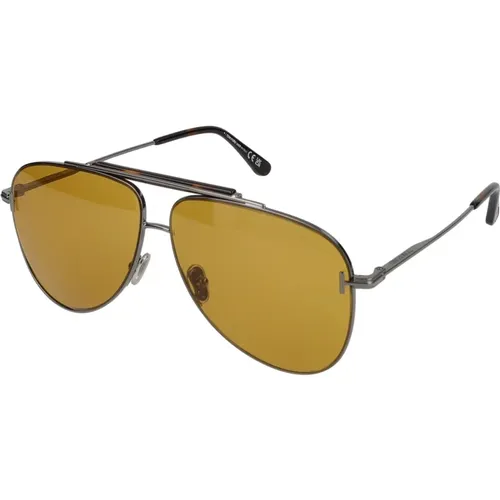 Sunglasses, male, , Size: 60 MM Stylish Sunglasses Ft1018 - Tom Ford - Modalova