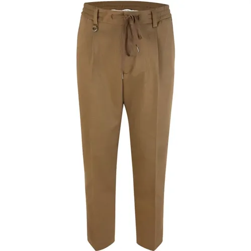 Chino Pants with Regular Fit , male, Sizes: M, S, XL - Paolo Pecora - Modalova