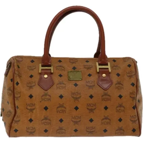 Pre-owned Leder Handtaschen , Damen, Größe: ONE Size - MCM Pre-owned - Modalova