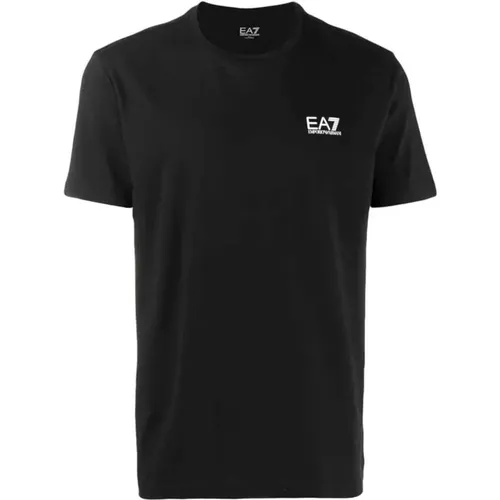 Classic Mens Logo T-shirt , male, Sizes: M, 3XL, 2XL, L - Emporio Armani EA7 - Modalova