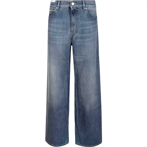 Denim Skater Jeans with Pockets , female, Sizes: W28, W27, W24, W25 - PT Torino - Modalova